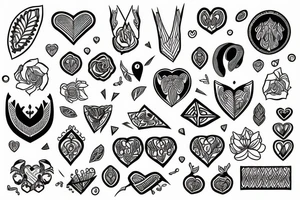 nordic pattern tattoo idea