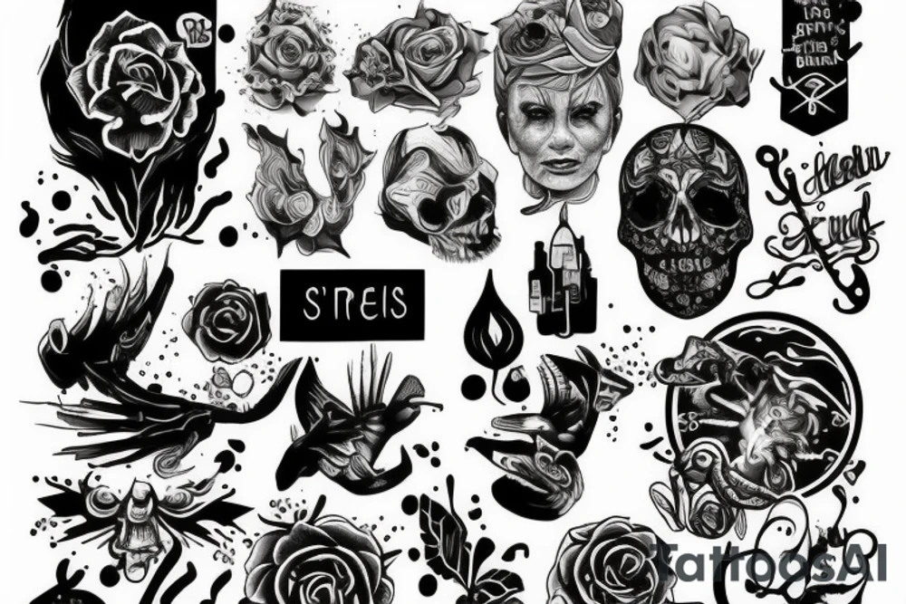 Stress does not control me tattoo idea