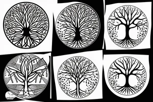 tree of life tattoo idea