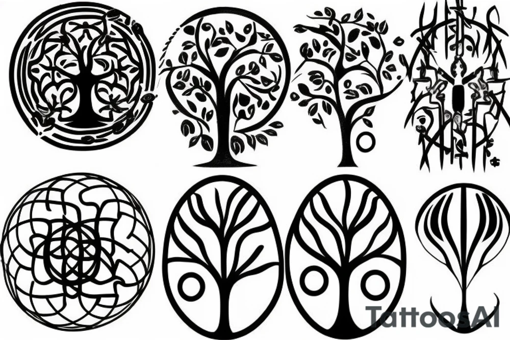 tree of life tattoo idea