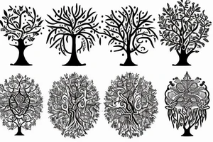 tree of life tattoo idea
