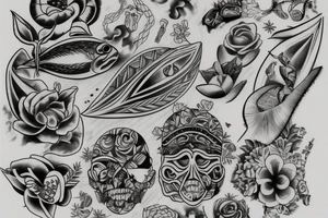 Hawaiian tattoo tattoo idea