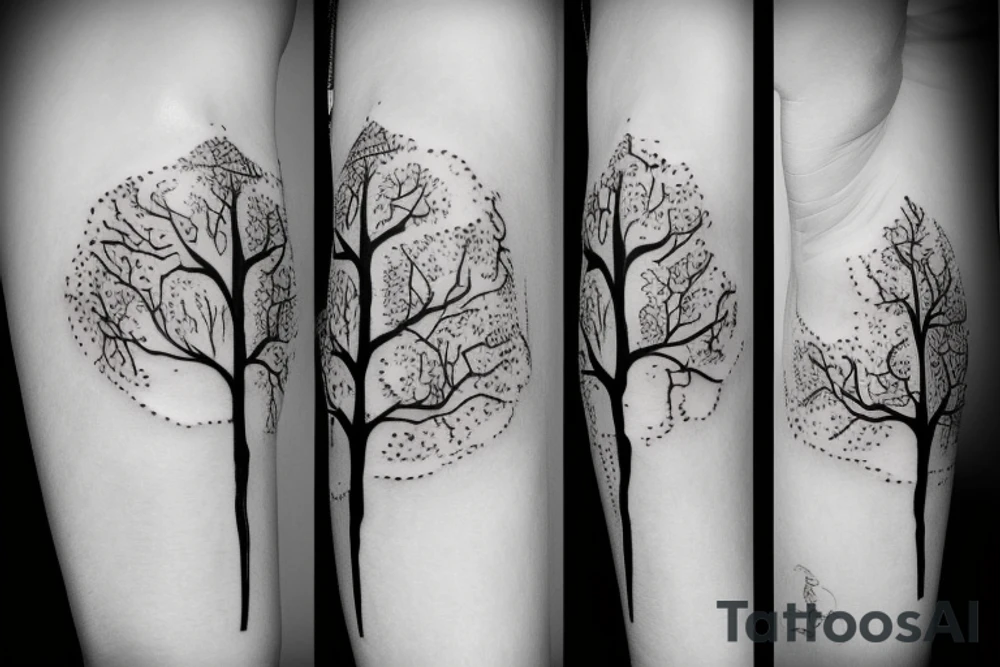 dara knot tree tattoo idea
