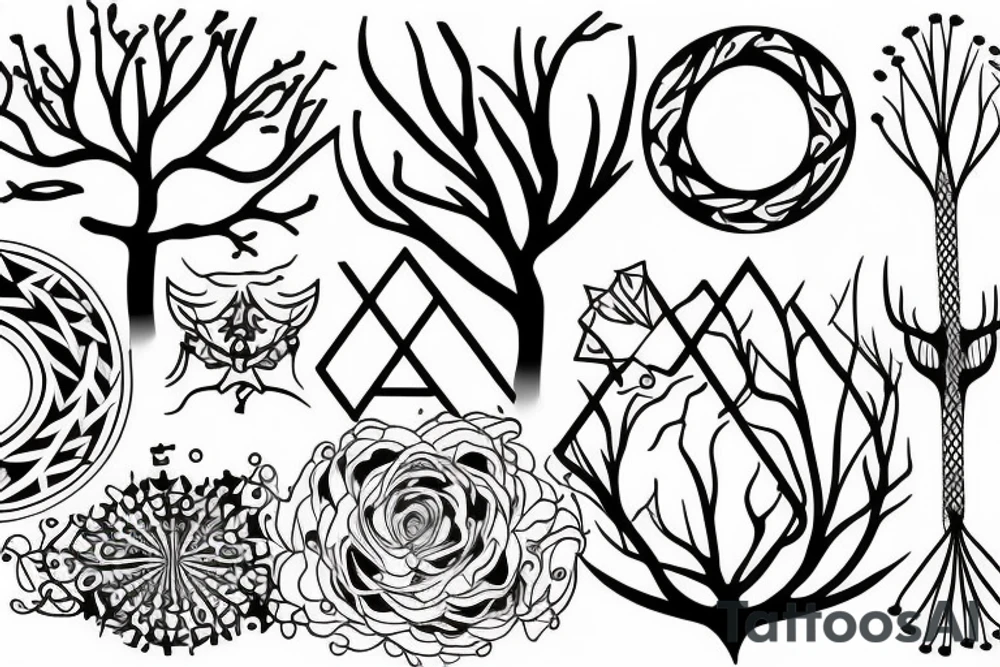 dara tree tattoo idea