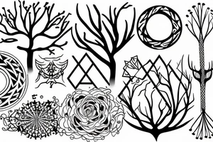 dara tree tattoo idea