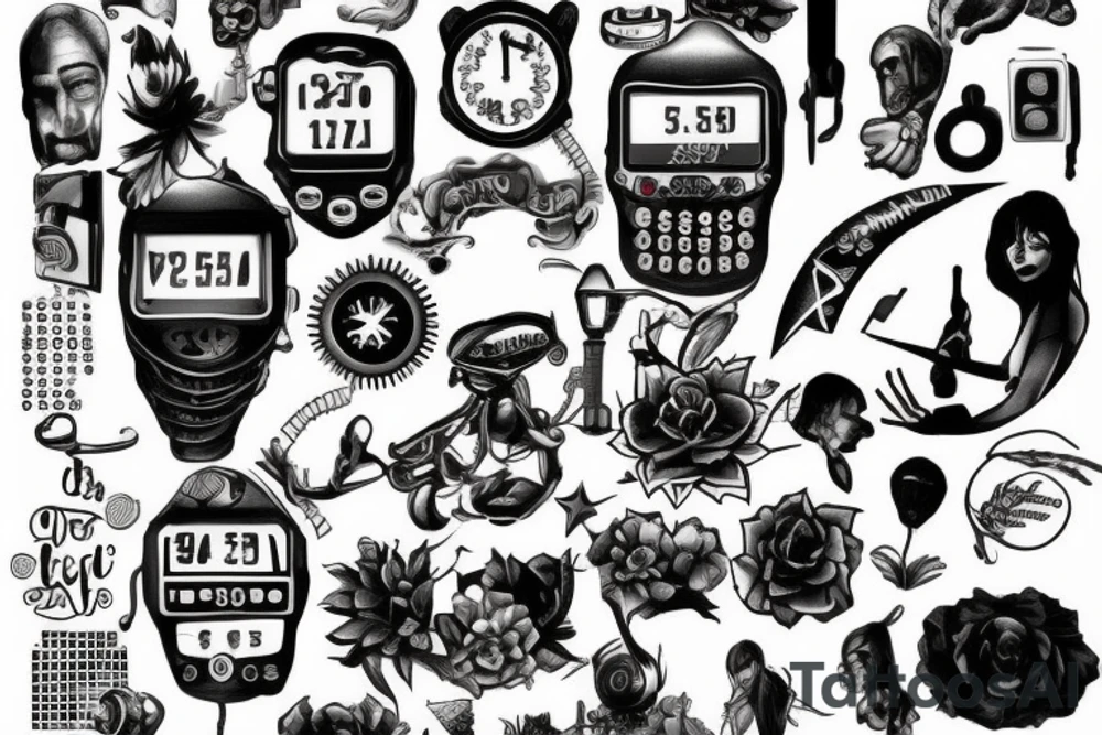The number you have dialed is not in service tattoo idea