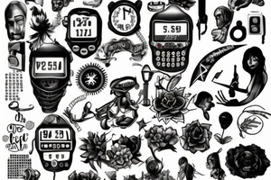 The number you have dialed is not in service tattoo idea