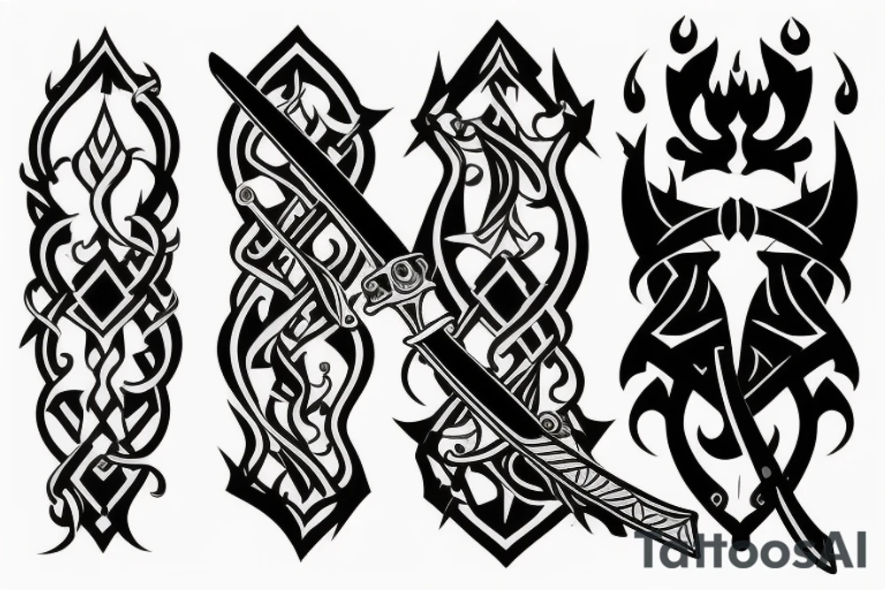 Sword tattoo idea