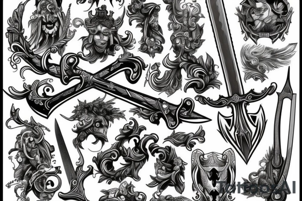 Sword tattoo idea