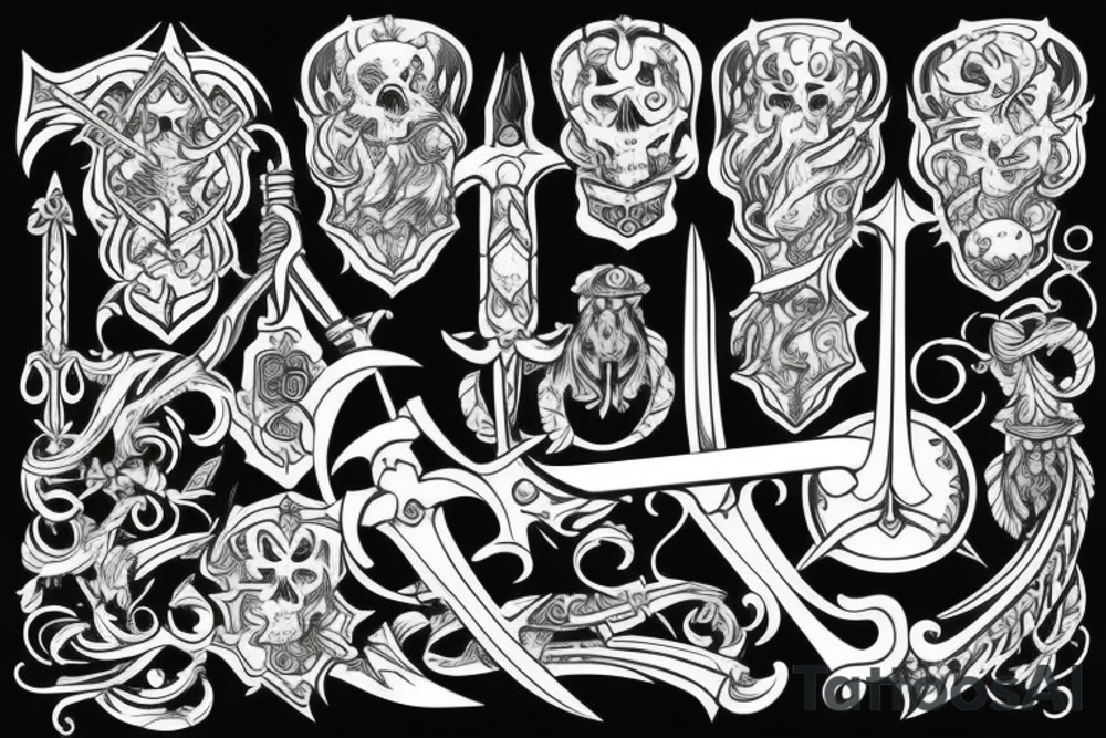 Sword tattoo idea