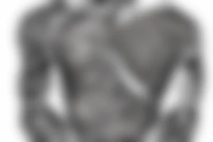Human Body with an hole inside his chest tattoo idea