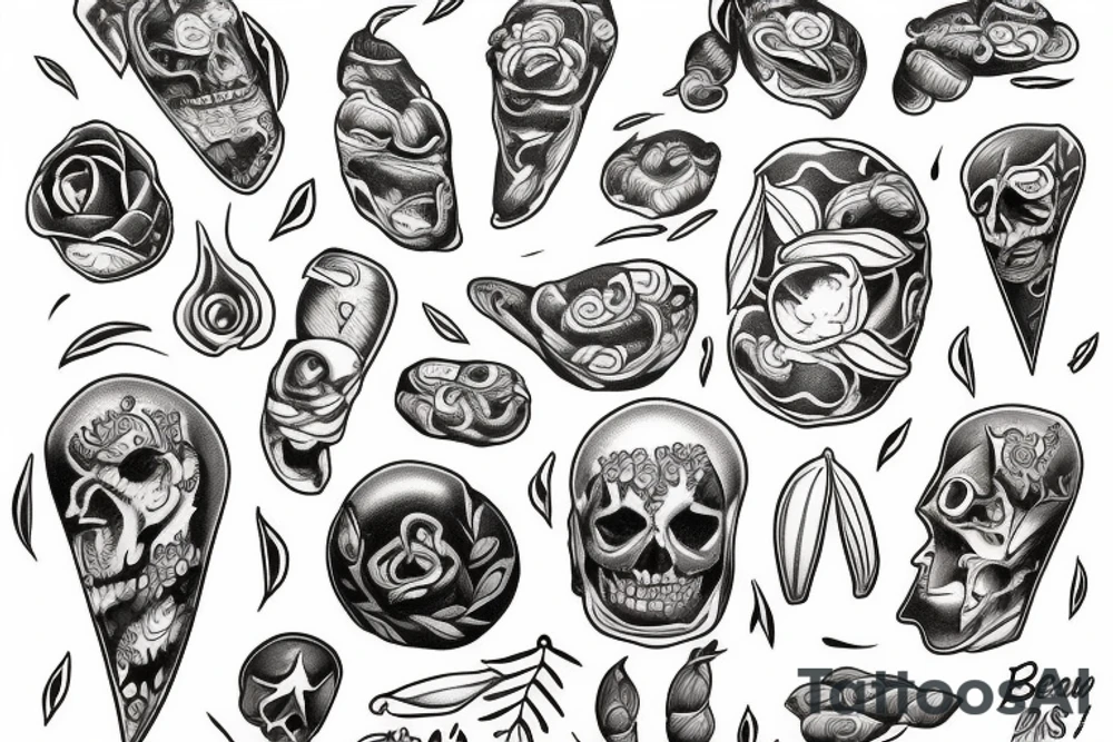 beans tattoo idea