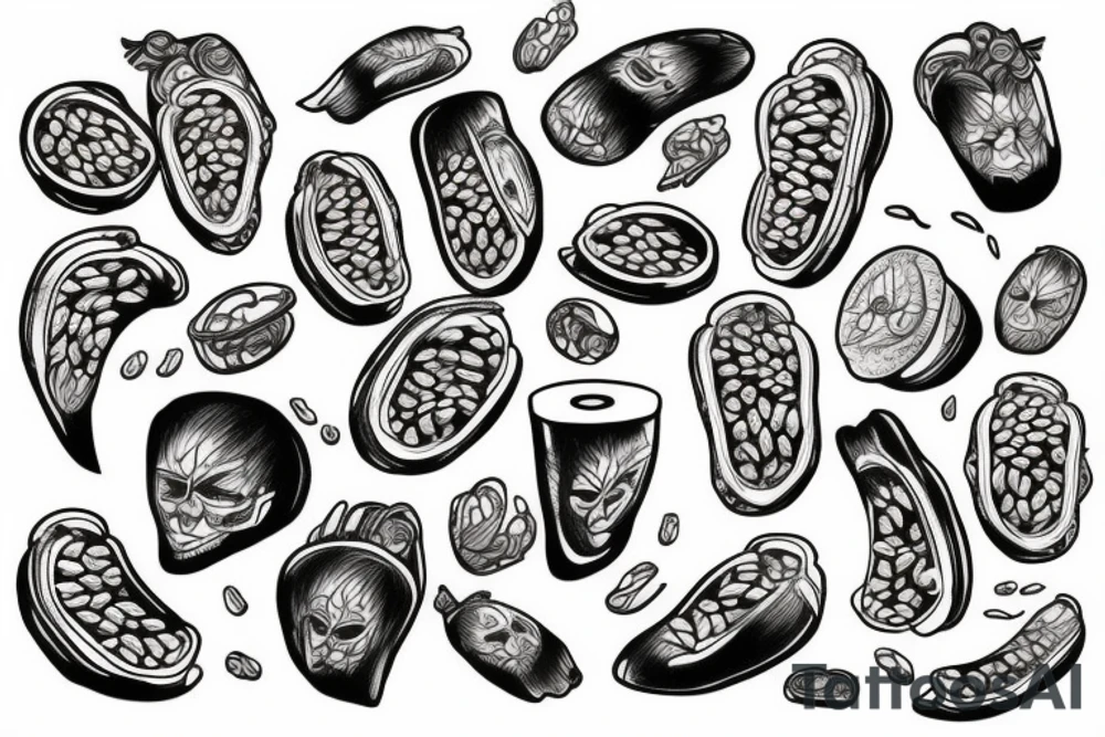 beans tattoo idea