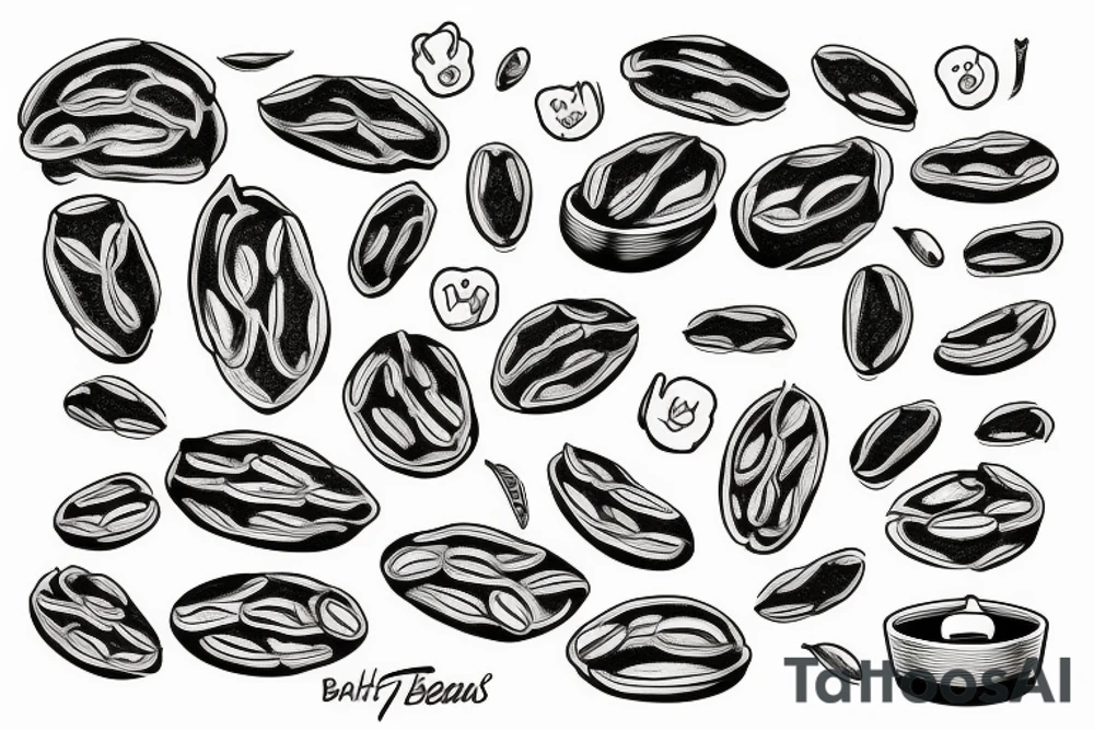 beans classic tattoo idea