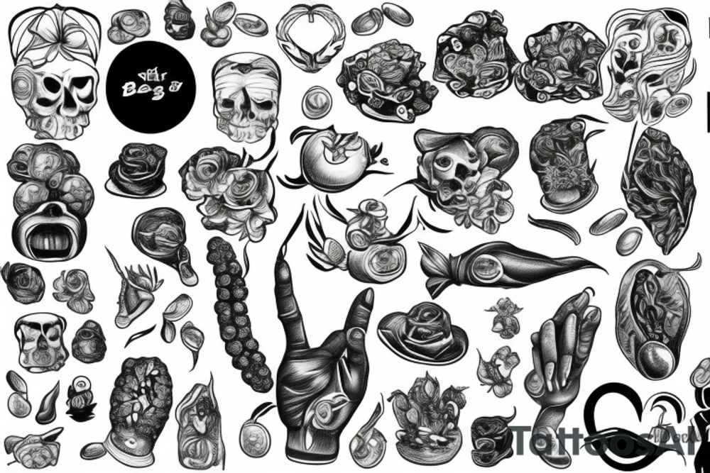beans classic tattoo idea