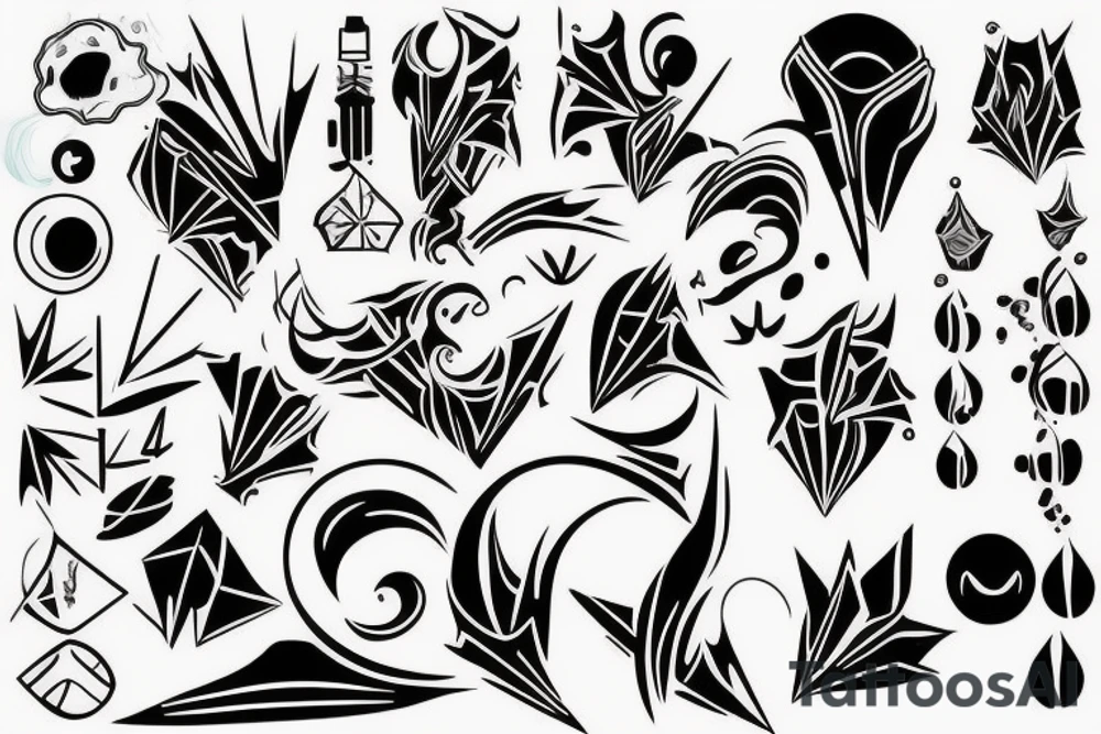 The summer is coming, but she alredy thinking about the fall tattoo idea