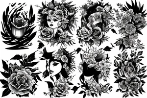 The summer is coming, but she alredy thinking about the fall tattoo idea