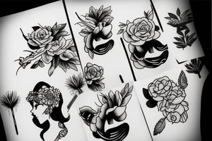 The summer is coming, but she alredy thinking about the fall tattoo idea