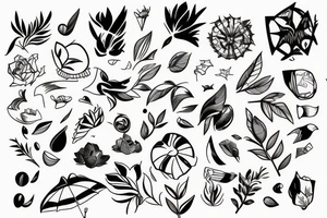 The summer is coming, but she alredy thinking about the fall tattoo idea