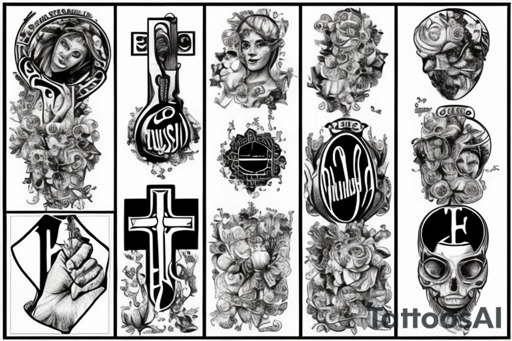 engineering music psychology christianity tattoo idea