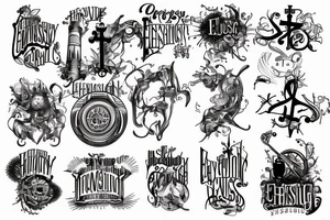 engineering music psychology christianity tattoo idea