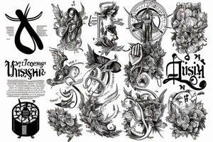engineering music psychology christianity tattoo idea