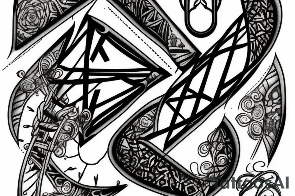 a bit of DNA tattoo idea