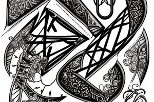 a bit of DNA tattoo idea