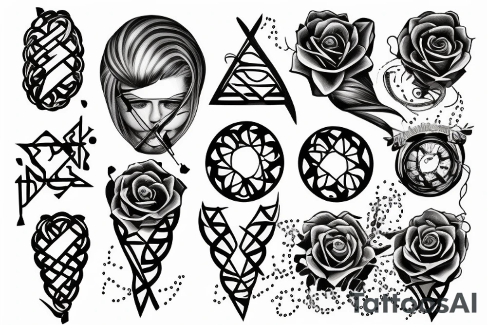 a bit of DNA tattoo idea