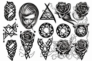 a bit of DNA tattoo idea