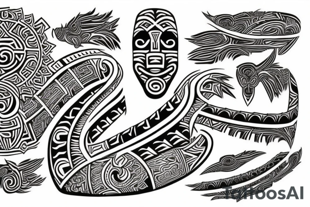 Maori tattoo tattoo idea