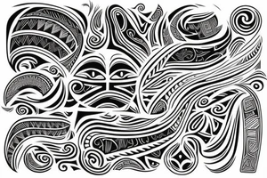 Maori tattoo tattoo idea
