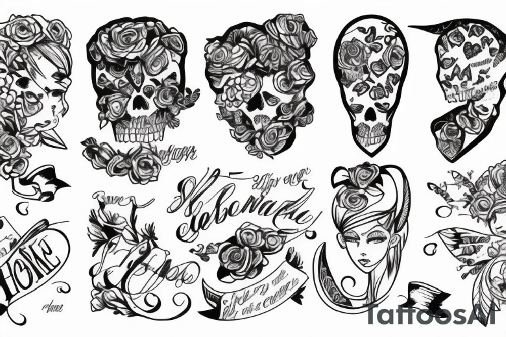 School love tattoo idea