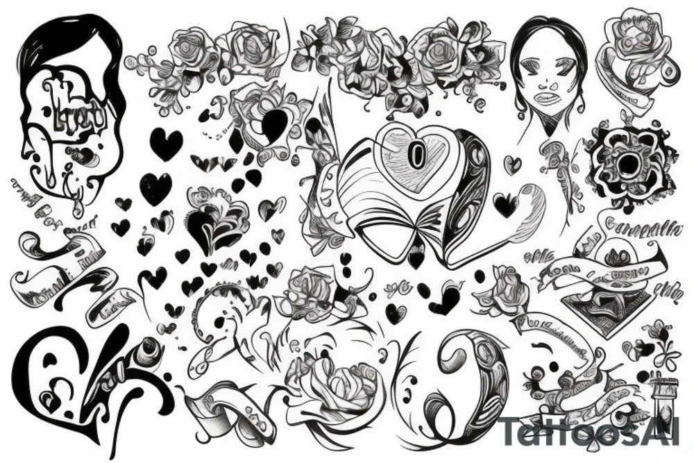 School love tattoo idea
