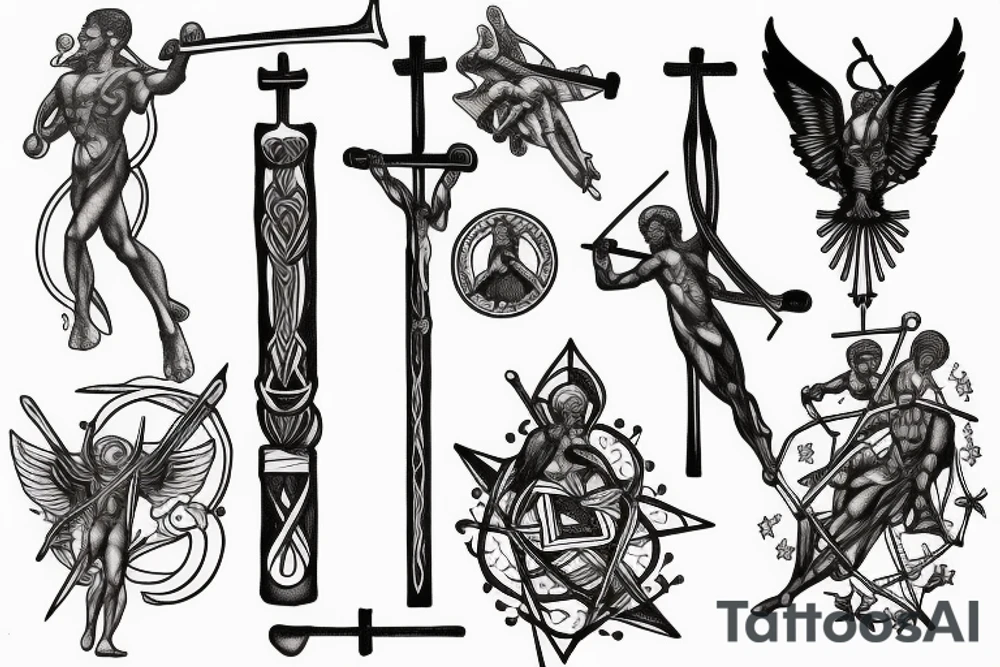 saint Longinus tattoo idea