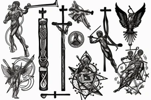 saint Longinus tattoo idea