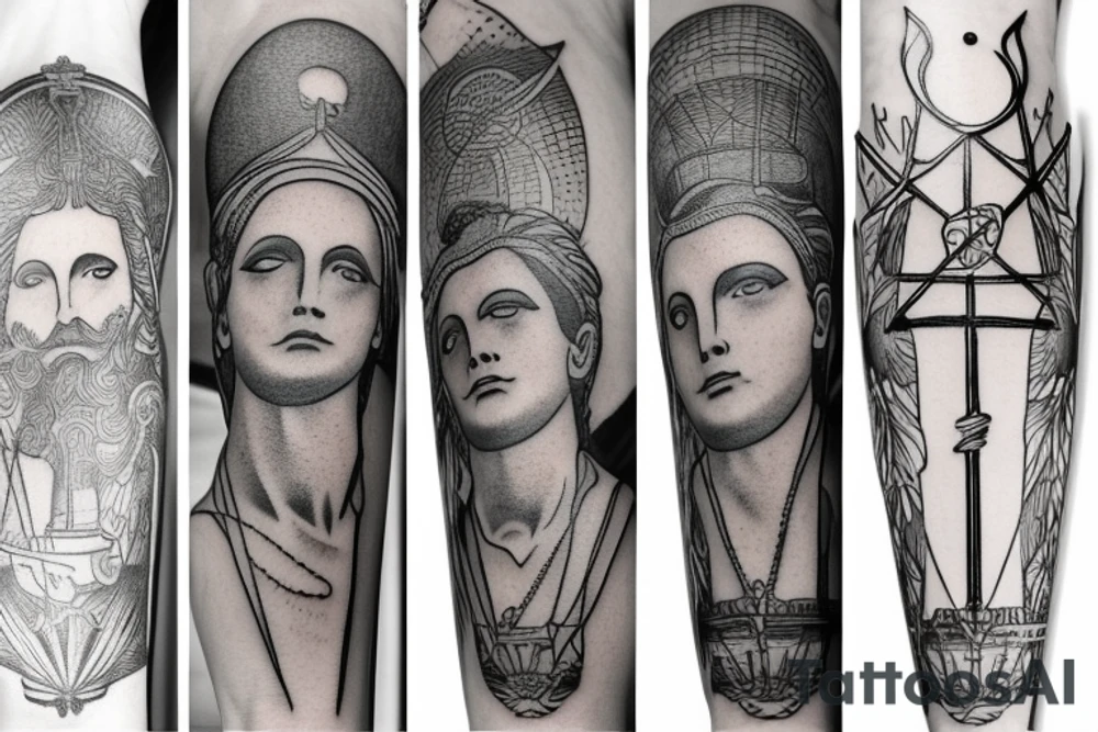 saint Longinus tattoo idea