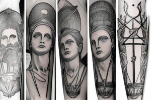 saint Longinus tattoo idea