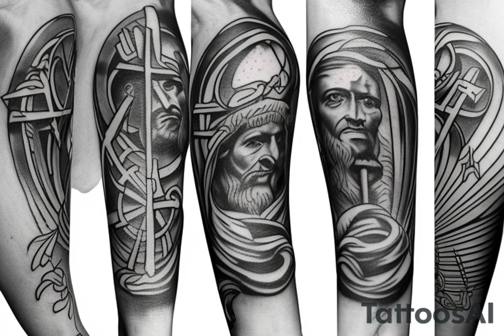 saint Longinus tattoo idea