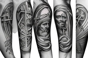 saint Longinus tattoo idea