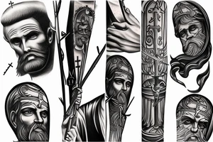 saint Longinus tattoo idea