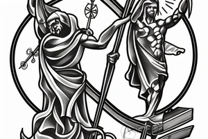 saint Longinus tattoo idea