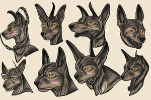 Anubis tattoo idea