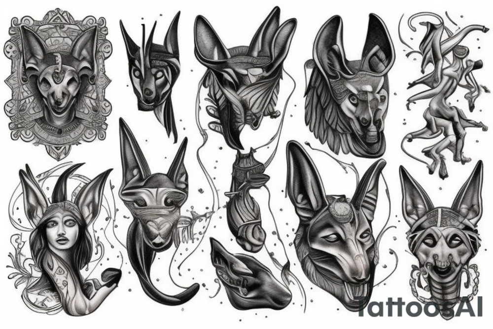 Anubis tattoo idea