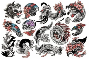 kanagawa tattoo idea