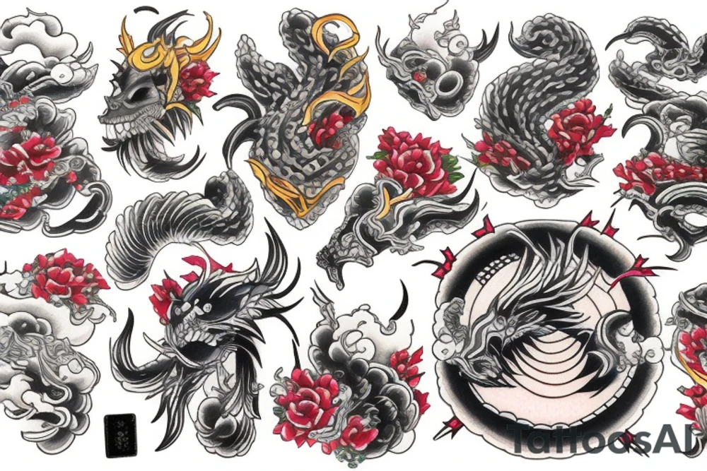 kanagawa tattoo idea