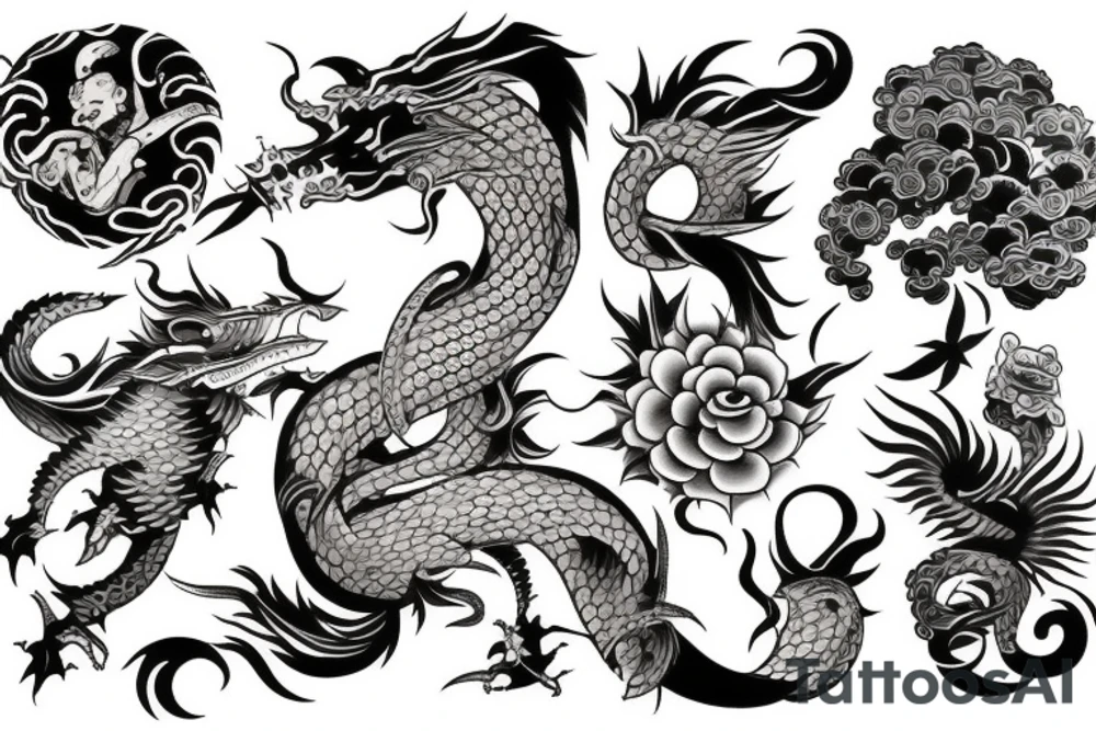 kanagawa tattoo idea