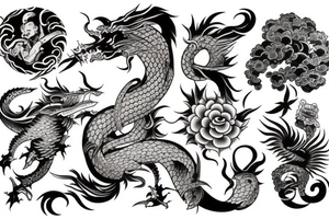 kanagawa tattoo idea