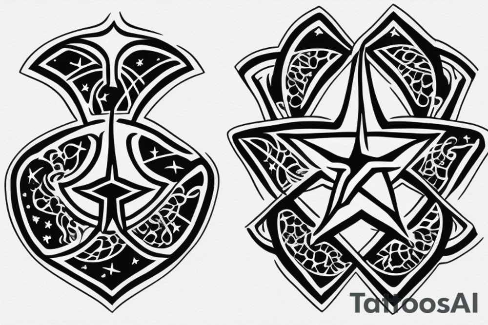 The Star of life tattoo idea