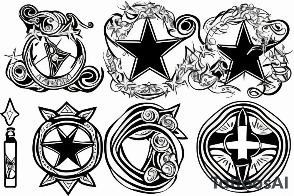 The Star of life tattoo idea